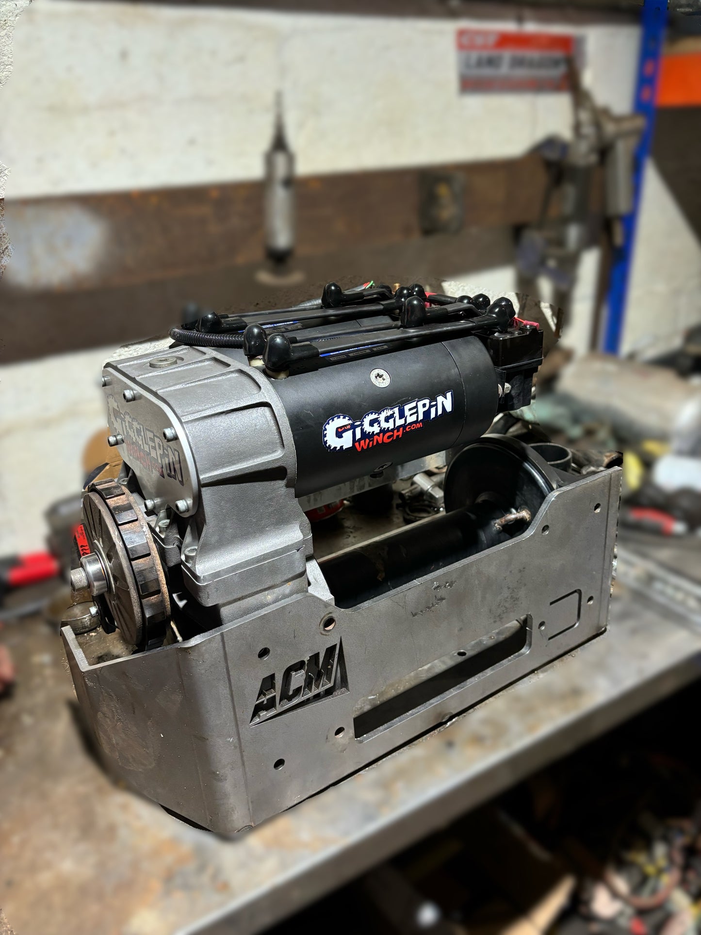 GP100 Warn 8274 winch tray