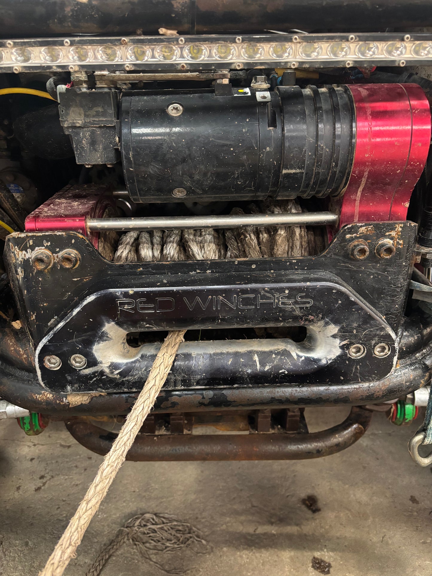 Redwinch hornet winch tray